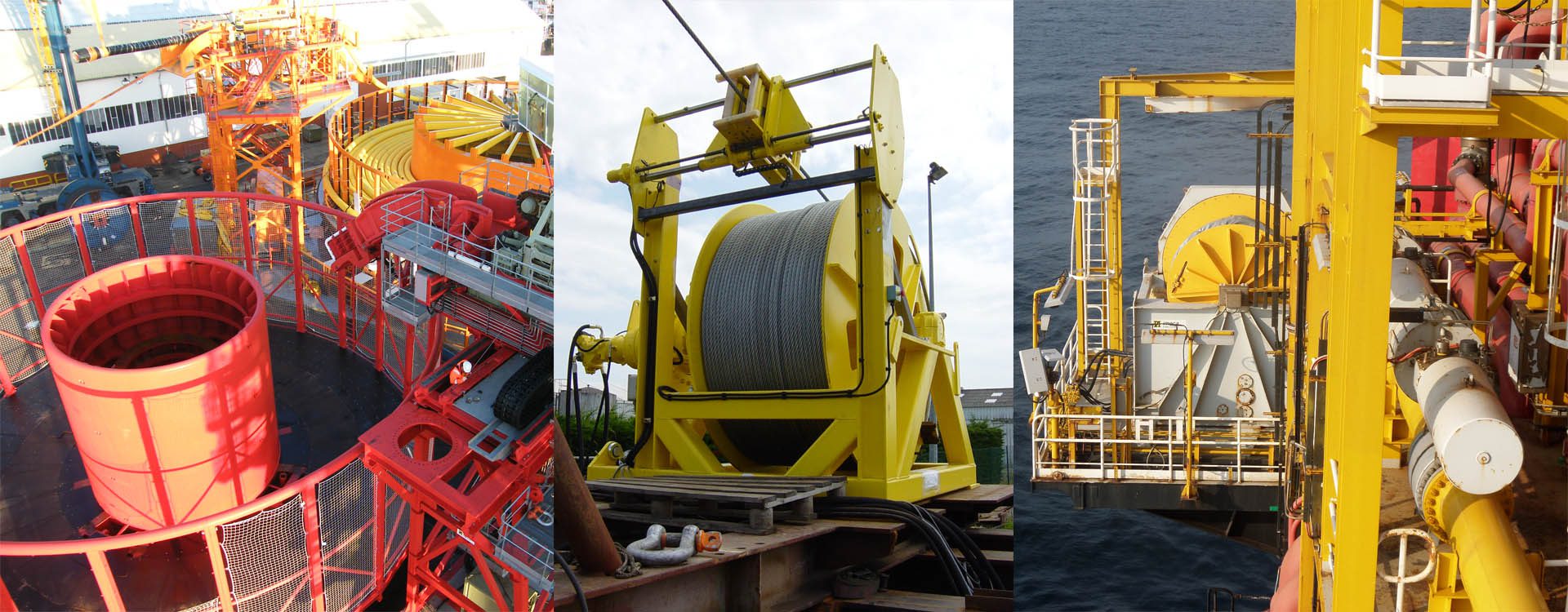 Offshore handling winches